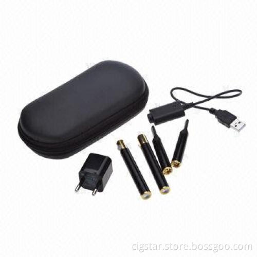 E-cigarette mini V-GO starter kit with zipper case packaging